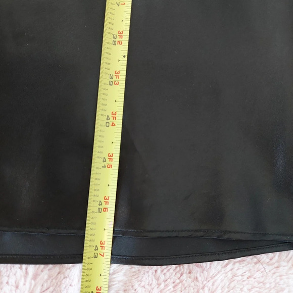 Vintage Ice Slip Dress Black Size 4 - Picture 7 of 8